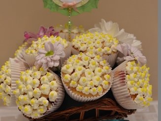 Творожные маффины с клюквой и фисташками