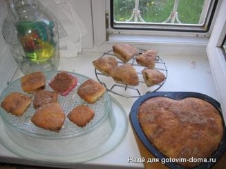 Маффины с яблоками на кислом молоке