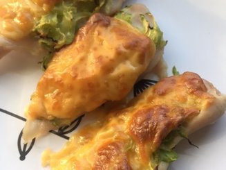 Куриное филе под кабачковой шубой