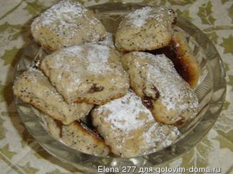 Рождественское  немецкое печенье "Mini-Stollen"