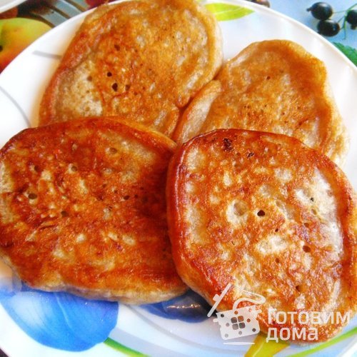 Постные картофельные оладьи