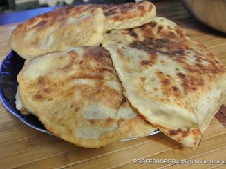 Пирожки тонкие с картофелем постные