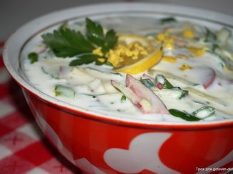Окрошка туркменская