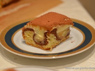 Пляцок волны Дуная с яблоками