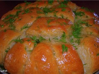 Пампушки чесночные