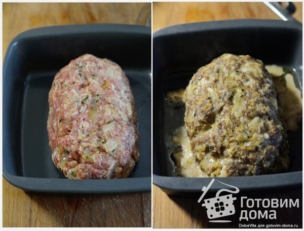 Meatloaf with Cheddar - Мясной &quot;хлеб&quot; с сыром Чеддер фото к рецепту 2