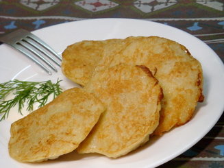Драники на молоке