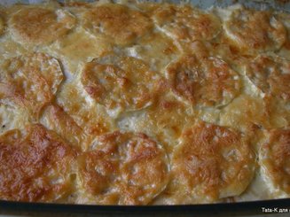 Кабачковая запеканка с курицей и творогом