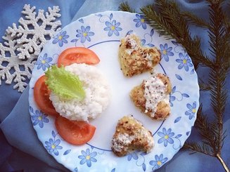 Рис с чесноком и сливочным маслом