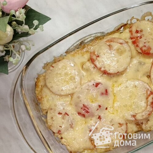 Мясо по-албански под шубой