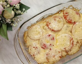 Мясо по-албански под шубой