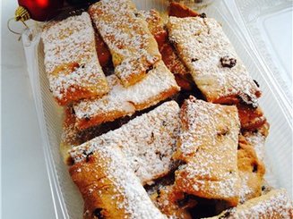 Рождественское  немецкое печенье "Mini-Stollen"