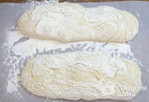 Чиабатта – хлеб без замеса в домашних условиях фото к рецепту 9