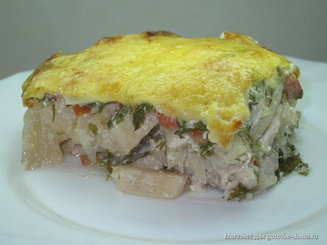 Запеченная курица "Осенний Вальс"