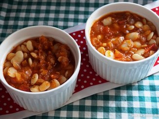 Гигандес плаки (крупная белая фасоль в духовке)