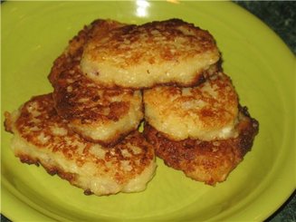 Сырники из творога с яблоками