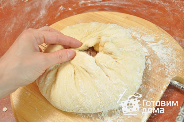Фыдджын (осетинские пироги с мясом) фото к рецепту 11