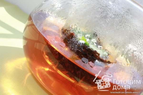 Клубнично-мятный чай фото к рецепту 2