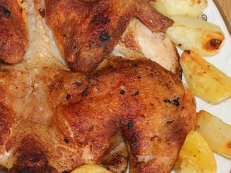 Цыпленок табака (или курочка под прессом)