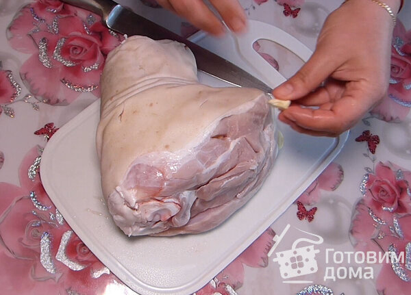 Рулька в темном пиве фото к рецепту 1