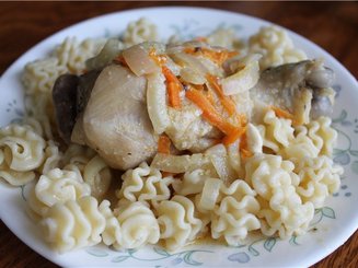 Курочка в сырном соусе