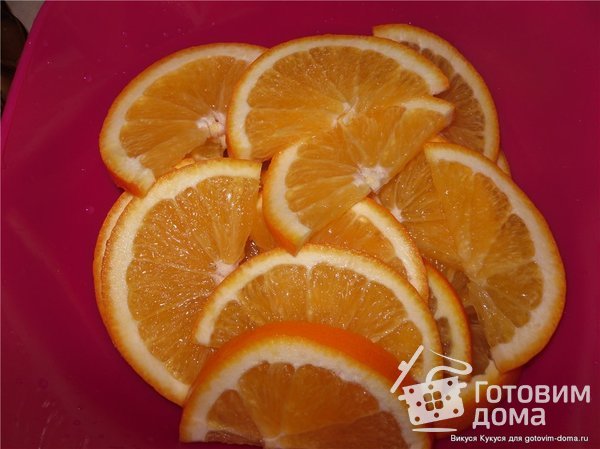 Печень с апельсинами в соусе фото к рецепту 5