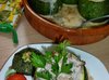 "Лунные" кабачки с гречкой и курицей