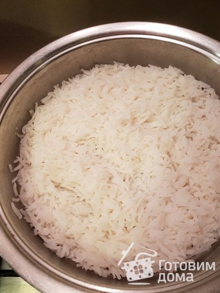 Рис с курицей под соусом карри фото к рецепту 7