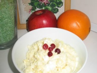 Пшенная каша с творогом