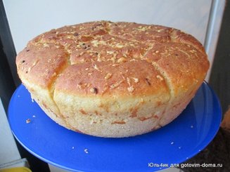 Ароматный хлебушек с сыром и чесноком