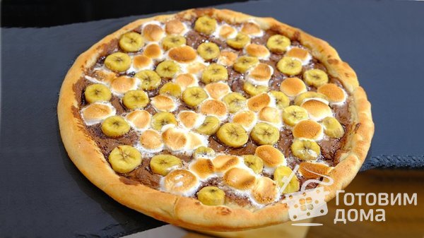 Сладкая пицца фото к рецепту 7
