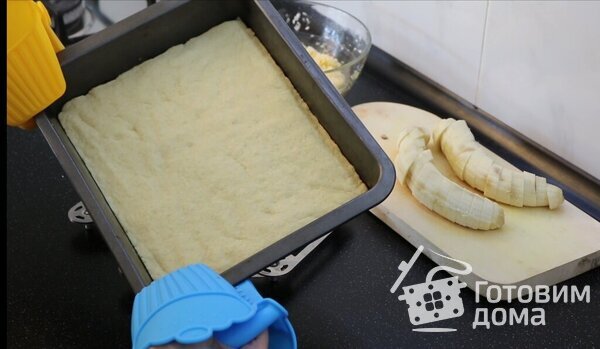 Пирожное кокос-банан фото к рецепту 10