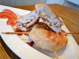 Мясной рулет "Улитка"