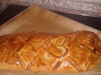 Кулебяка с капустой