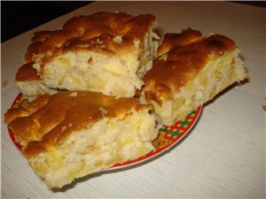Шарлотка по маминому рецепту