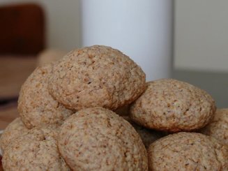 Овсяное печенье с цельнозерновой мукой