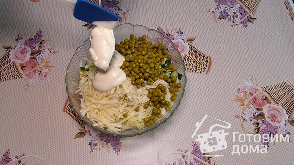 Салат с пекинской капустой фото к рецепту 3