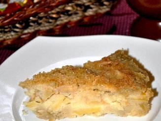Французский яблочный пирог с хрустящей корочкой