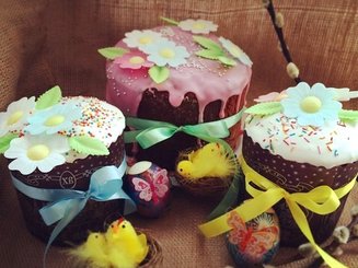 Легкий и очень нежный пасхальный кулич