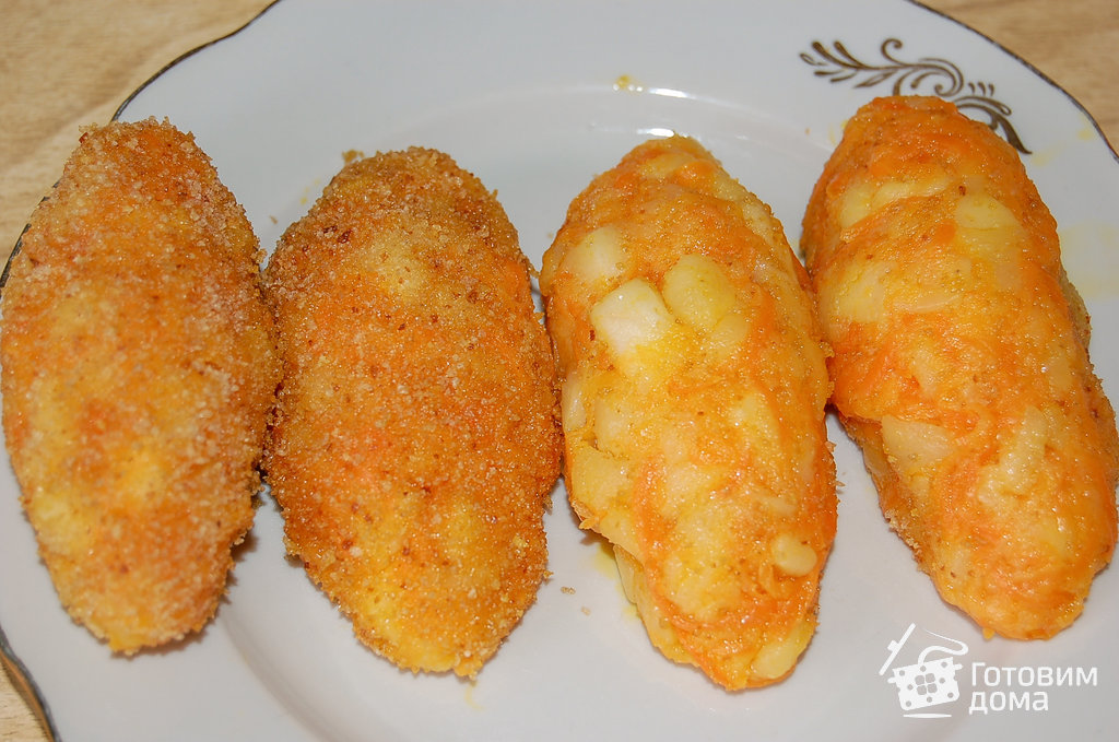 Котлеты из вареной моркови