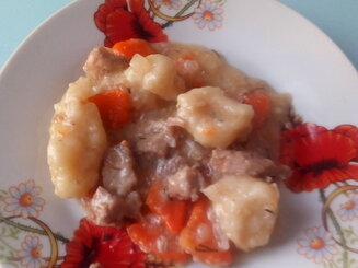 Тушеная говядина в старинном вкусе