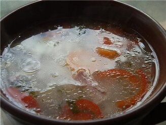Чорба с рисом и овощами