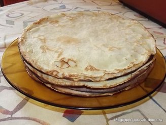 Блины, которые всегда не комом