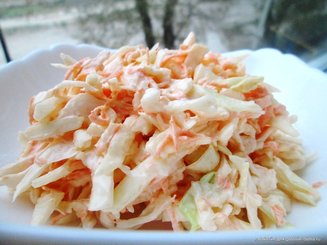 Салат из капусты в южном стиле