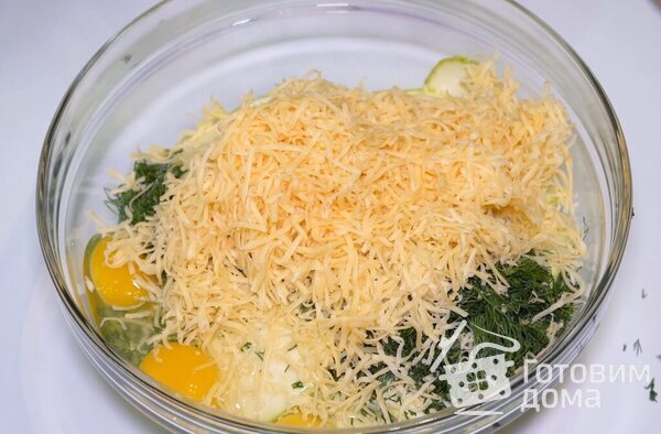 Пирог из кабачков с сыром фото к рецепту 8