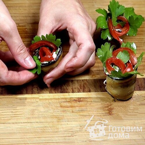 Закуска из баклажанов