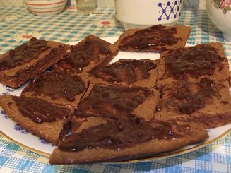 Сочный шоколадный кекс