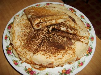 Блины "Нежные" на сливках