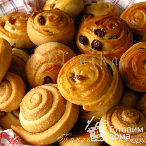 Булочки-улитки с корицей (Zimtrollen)