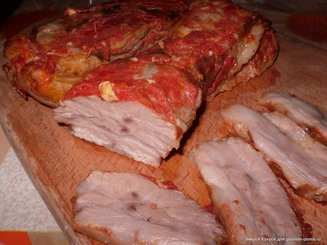 Подчеревок (грудинка) запеченный